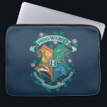 Housse Pour Ordinateur Portable HOGWARTS™ Floral Crest<br><div class="desc">HARRY POTTER™ | Découvrez cette illustration florale de la crête HOGWARTS™ !</div>