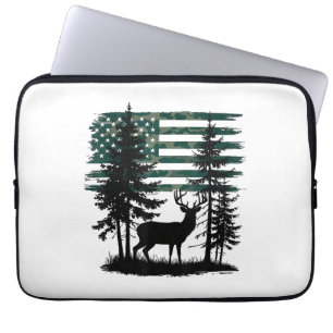 Housse Pour Ordinateur Portable Hommes Enfants Garçons Chasse Chemise Deer Hunters