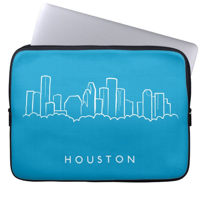 Housse Pour Ordinateur Portable Horizon de Houston (Devant)