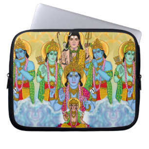 Housse Pour Ordinateur Portable Housse d'ordinateur portable Brahma Vishnu Shiva R