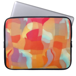Housse Pour Ordinateur Portable Housse d'ordinateur portable en aquarelle d'art ab