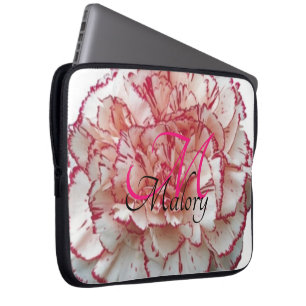 Housse Pour Ordinateur Portable Housse d'ordinateur portable personnalisée monogra