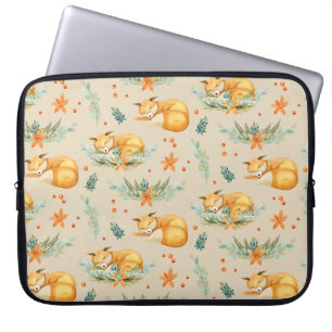 Housse Pour Ordinateur Portable Housse d'ordinateur portable Renard endormi