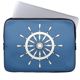 Housse Pour Ordinateur Portable Housse d'ordinateur portable - Roue de navire avec