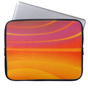 Housse Pour Ordinateur Portable Housse d'ordinateur portable Tourbillon Orange Abs
