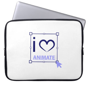 Housse Pour Ordinateur Portable I Love Animate