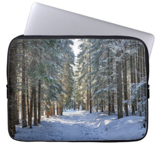 Housse Pour Ordinateur Portable Ice & Snow Tatra Mountains, Poland