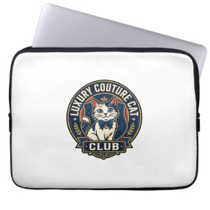 Housse Pour Ordinateur Portable Idée cadeau pour maman chat de luxe couture - Luxe