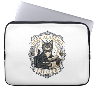 Housse Pour Ordinateur Portable Idée cadeau pour papa chat de l'Académie sombre - 