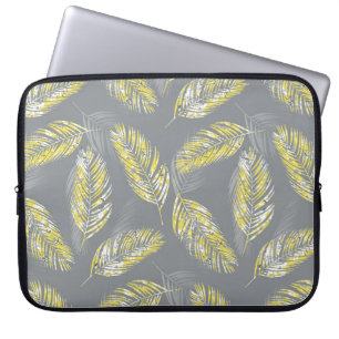 Housse Pour Ordinateur Portable Illuminer les Toucans : Marbling Tropical
