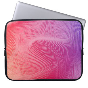 Housse Pour Ordinateur Portable Illustration Arrière - plan Social Media Gradient,