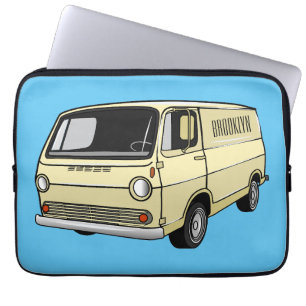 Housse Pour Ordinateur Portable Illustration classique de van