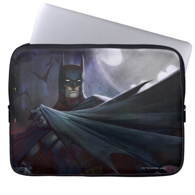 Housse Pour Ordinateur Portable Illustration de Batman sur la crise infinie (Devant)