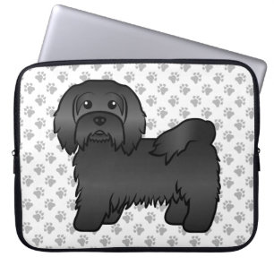 Housse Pour Ordinateur Portable Illustration de chien de dessin animé mignon Havan