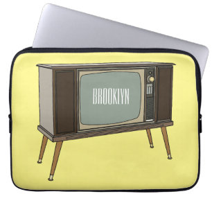 Housse Pour Ordinateur Portable Illustration de dessin télévisé