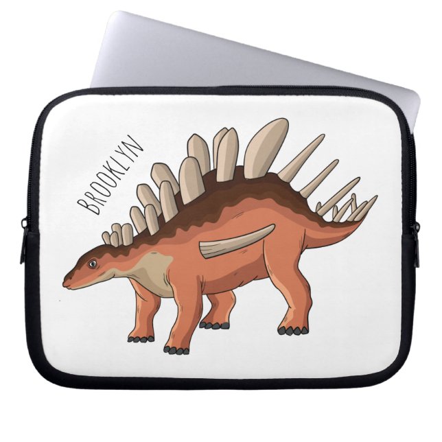 Housse Pour Ordinateur Portable Illustration de Kentrosaurus (Devant)