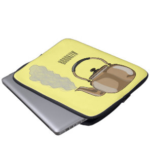 Housse Pour Ordinateur Portable Illustration de la bouilloire à thé ou à thé