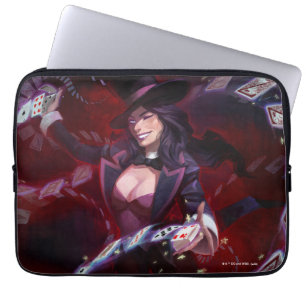 Housse Pour Ordinateur Portable Illustration de la crise infinie de Zatanna