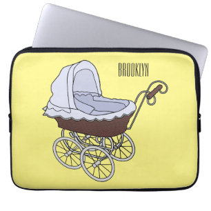 Housse Pour Ordinateur Portable Illustration de poussette