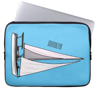 Housse Pour Ordinateur Portable Illustration de voilier