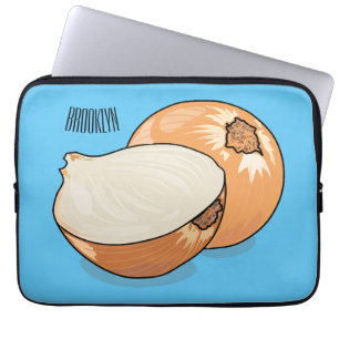 Housse Pour Ordinateur Portable Illustration d'oignon