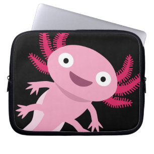 Housse Pour Ordinateur Portable Illustration drôle Axolotl