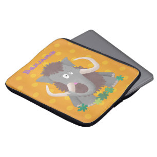 Housse Pour Ordinateur Portable Illustration drôle de mammouth laineux