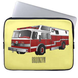 Housse Pour Ordinateur Portable Illustration du moteur à incendie
