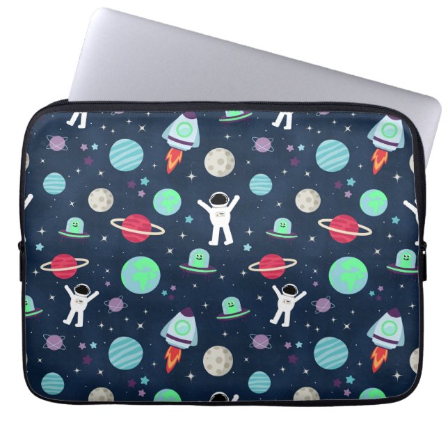 Housse Pour Ordinateur Portable Illustration du Motif spatial (Devant)