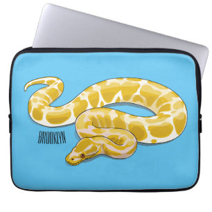 Housse Pour Ordinateur Portable Illustration du serpent python birman