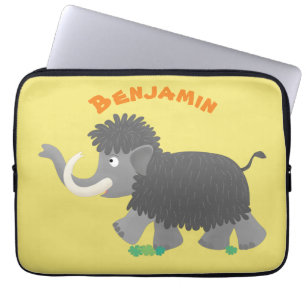 Housse Pour Ordinateur Portable Illustration d'un mammouth laineux mou