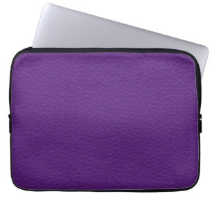 Housse Pour Ordinateur Portable Image de cuir pourpre