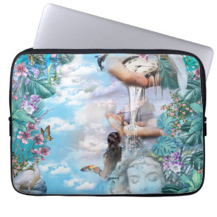Housse Pour Ordinateur Portable Imaginaire du surréalisme tropical