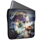 Housse Pour Ordinateur Portable Imaginez Mermaids Thème Coque d'ordinateur portabl (Devant droit)