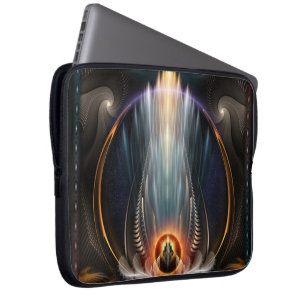 Housse Pour Ordinateur Portable Imperial View Fractal Art Laptop Sleeve