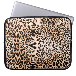 Housse Pour Ordinateur Portable Impression de fourrure Leopard