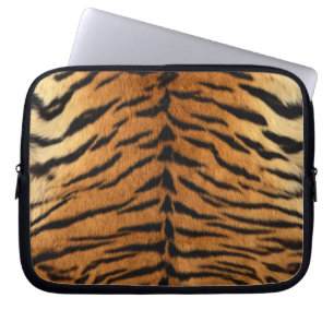 Housse Pour Ordinateur Portable Impression de la fourrure en bande de tigre