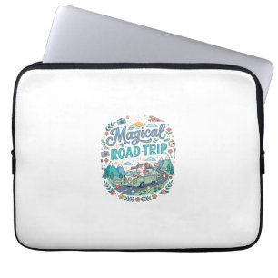Housse Pour Ordinateur Portable Impression de voyage magique licorne prête POD_