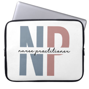 Housse Pour Ordinateur Portable Infirmière Praticien NP cadeaux d'appréciation