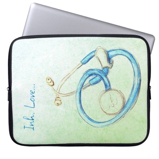 Housse Pour Ordinateur Portable Inh. Love (Devant)