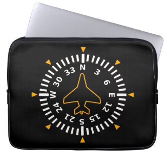 Housse Pour Ordinateur Portable Instrument de vol Compteur d'aéronef