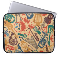 Instruments de musique Vintage Arrière - plan sans
