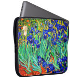 Housse Pour Ordinateur Portable Irises par Vincent Van Gogh (Devant droit)