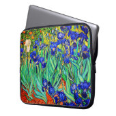 Housse Pour Ordinateur Portable Irises par Vincent Van Gogh (devant gauche)