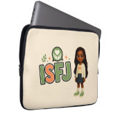 Housse Pour Ordinateur Portable ISFJ — A Guardiã da Harmonia (Devant droit)