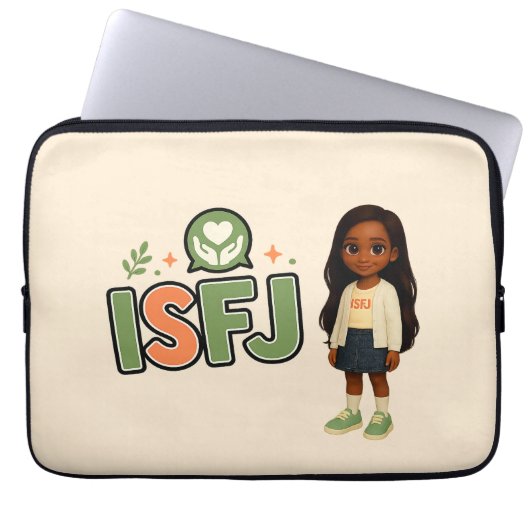 Housse Pour Ordinateur Portable ISFJ — A Guardiã da Harmonia (Devant)