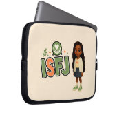 Housse Pour Ordinateur Portable ISFJ — A Guardiã da Harmonia (Devant droit)