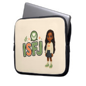 Housse Pour Ordinateur Portable ISFJ — A Guardiã da Harmonia (devant gauche)
