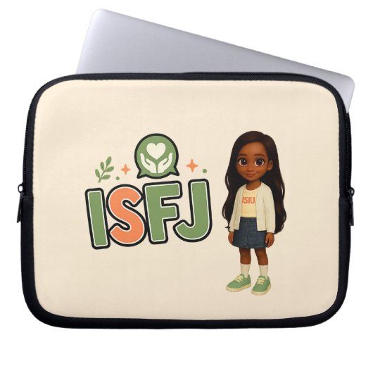 Housse Pour Ordinateur Portable ISFJ — A Guardiã da Harmonia (Devant)