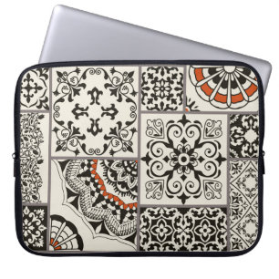 Housse Pour Ordinateur Portable Islam Arabe Majolica Carreaux